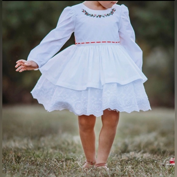 Love and grow baby girl Christmas dress - Picture 7 of 13